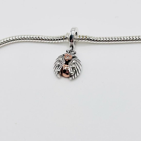 “Hope has Wings” Ladybug Pendant Charm - Picture 2 of 4